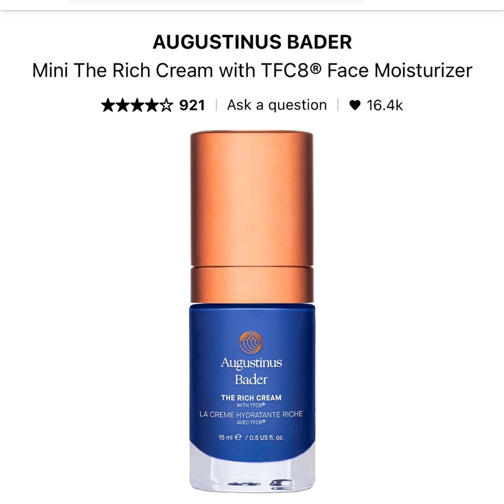 Augustinus Bader The Rich Cream 15ml